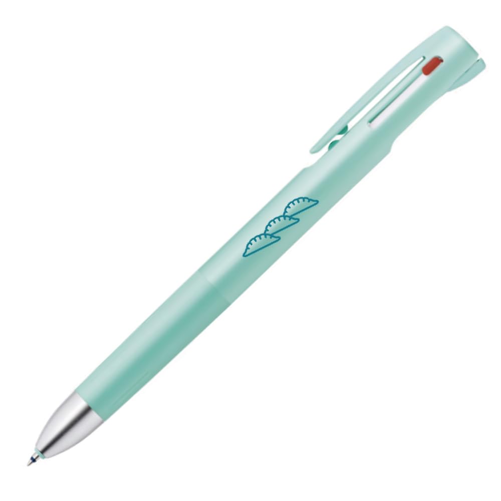 Amazon | ゼブラ 3色ボールペン ブレン3C 0.5mm 餃子 ブルーグリーン軸